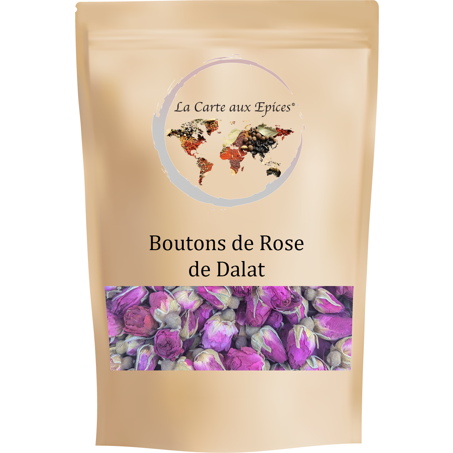 Sachet de boutons de rose de Dalat La Carte aux Épices