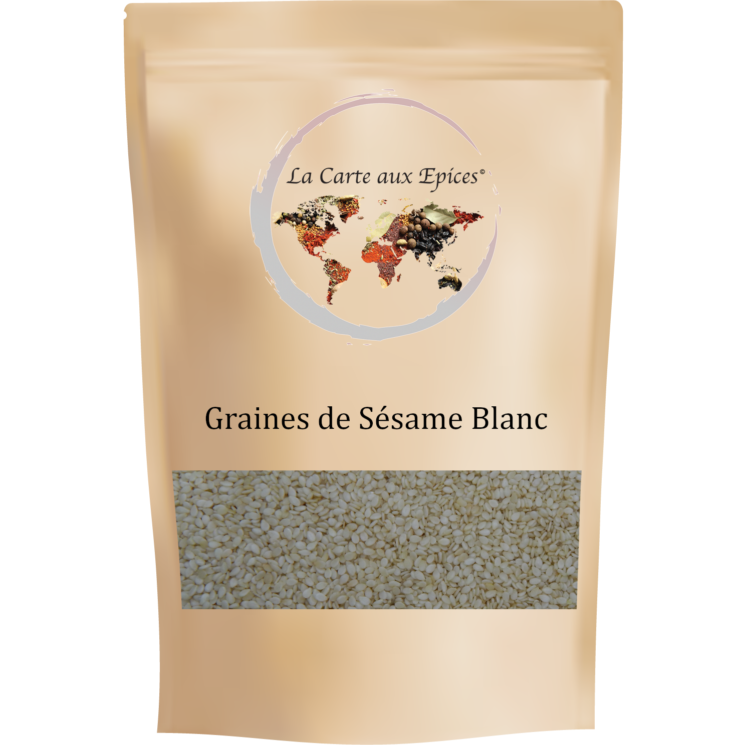 Graines de sésame blanc