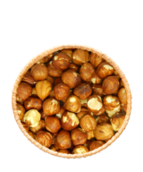 Noisette crue décortiquée non salée