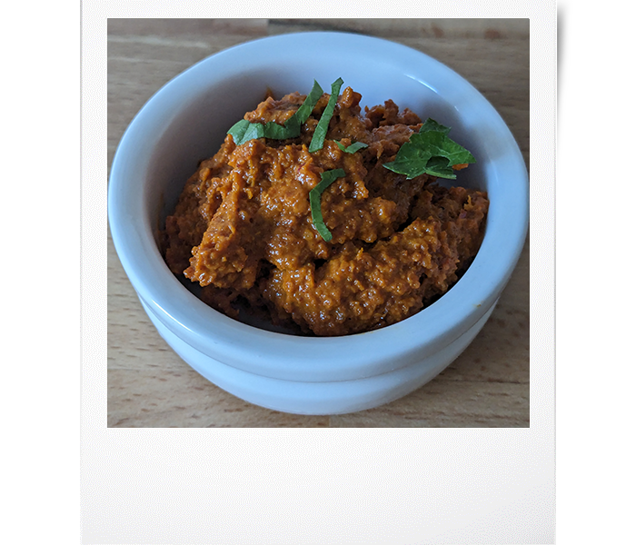 Pâte de curry rouge Thaï maison