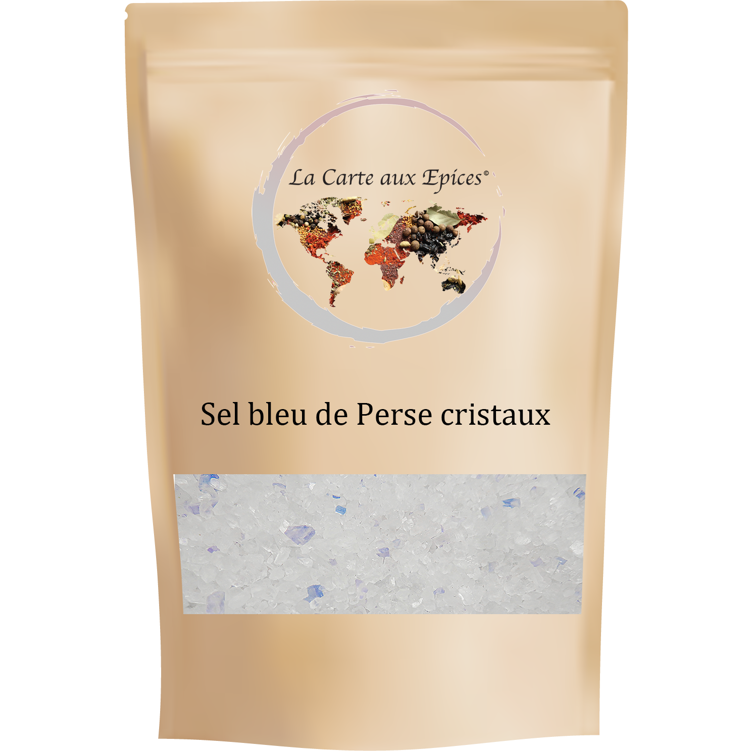 Sel bleu de Perse cristaux