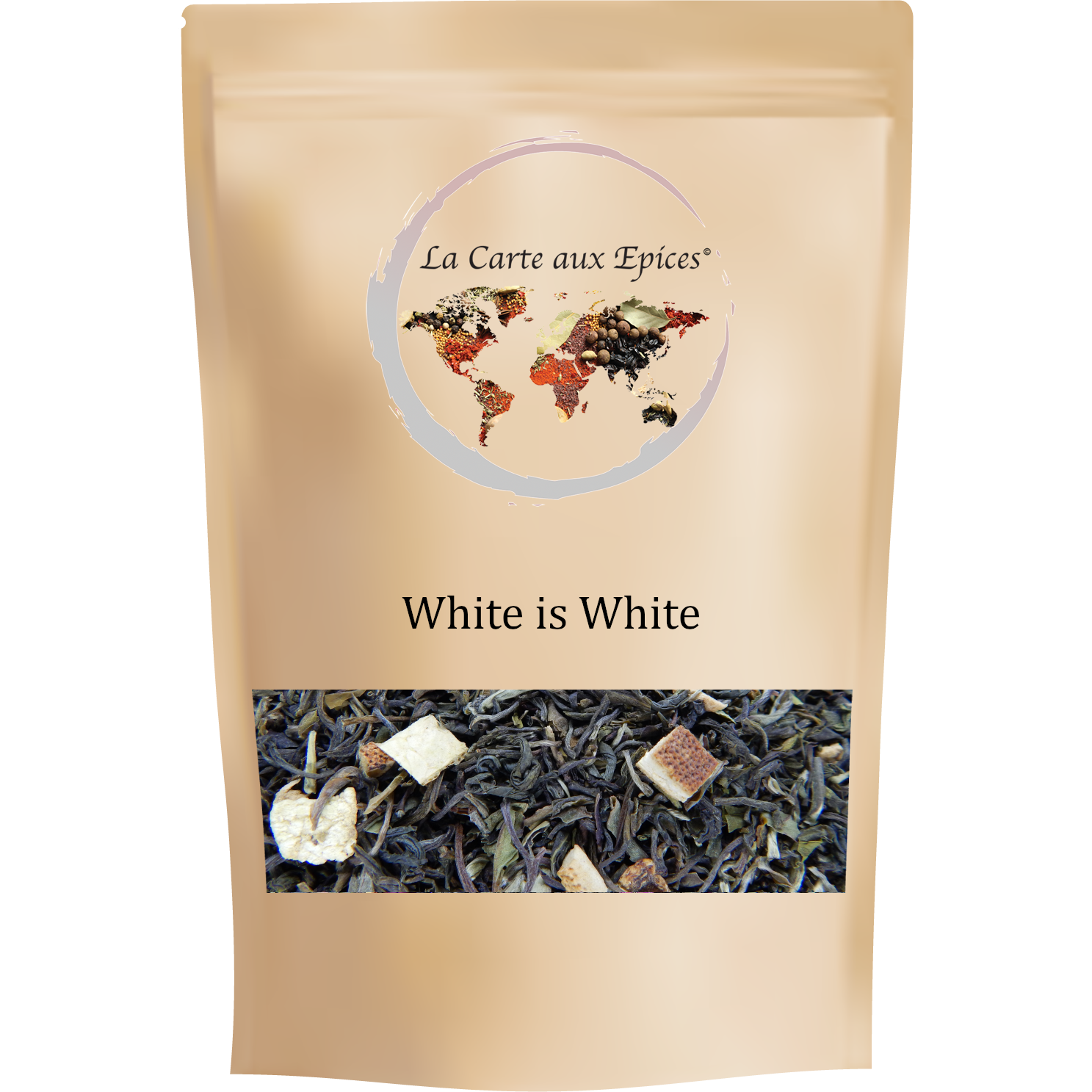 Thé blanc White is White